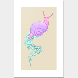 Trail Snail Posters and Art